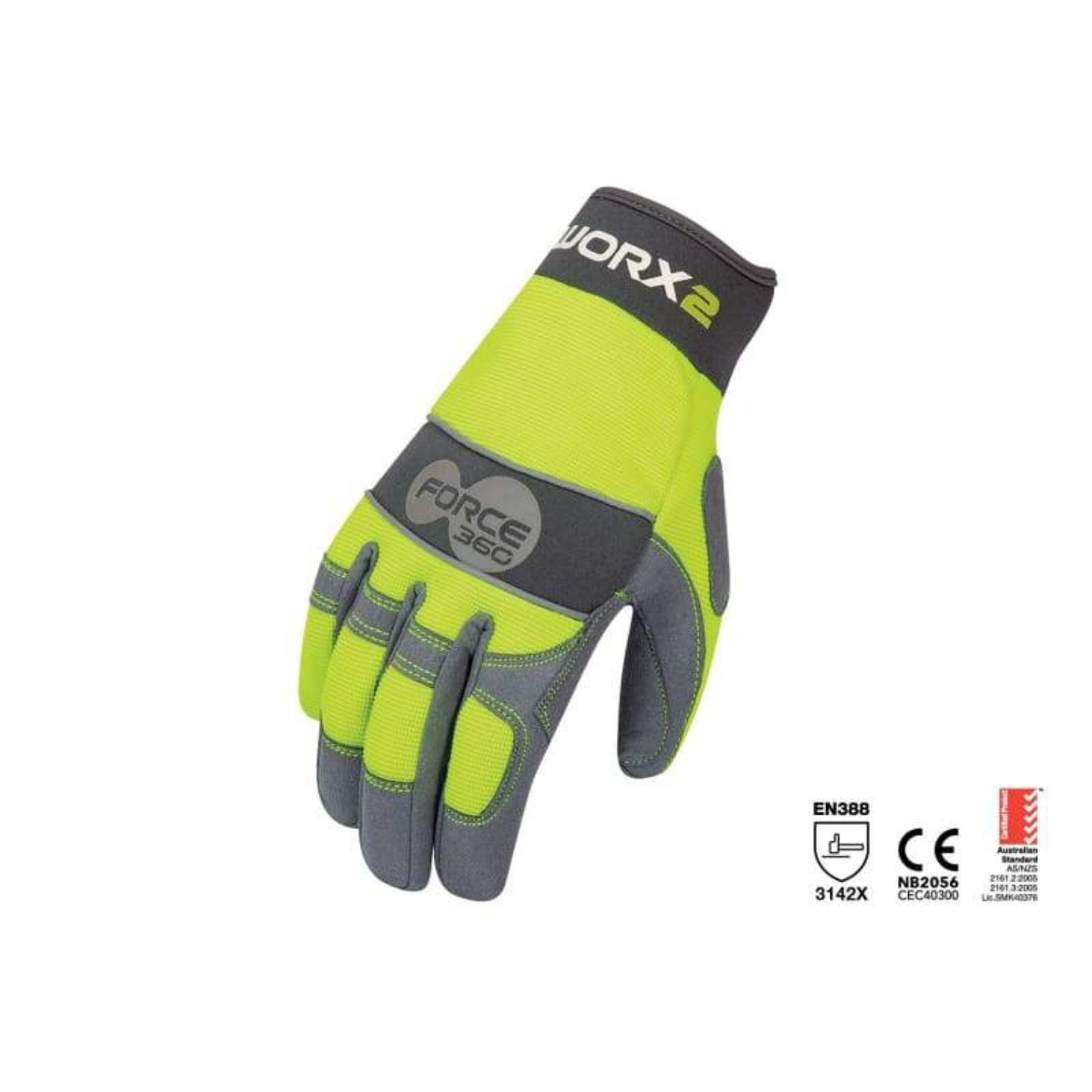 Picture of Force360 Worx 2 Original Hi-Vis Mechanics Glove