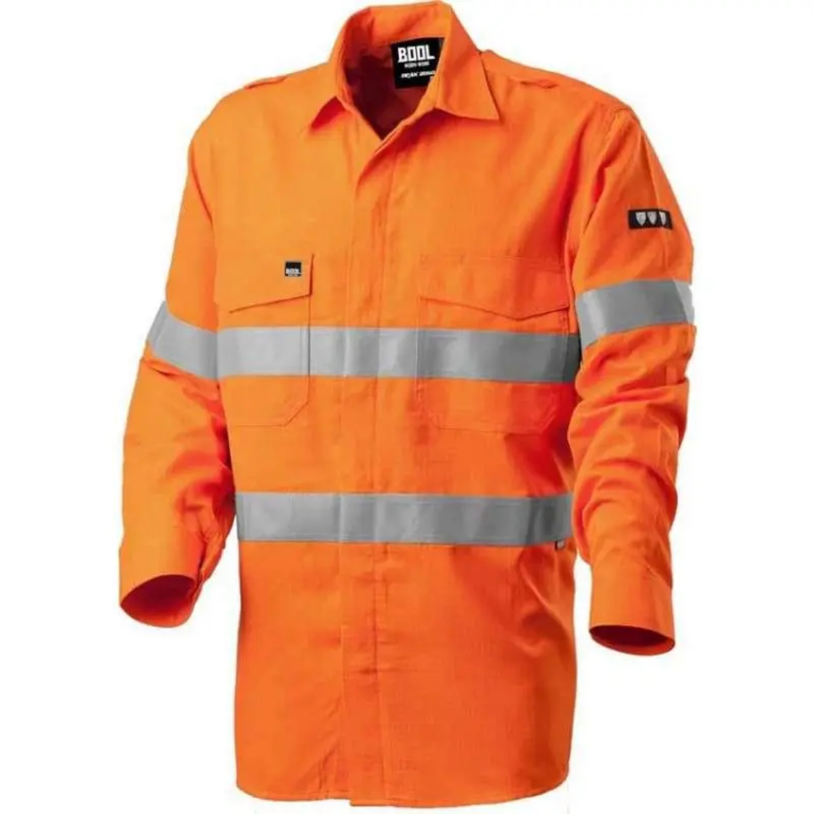 Picture of Bool-Workwear, Shirt, Long Sleeve, Flame Retardant, FR Tape