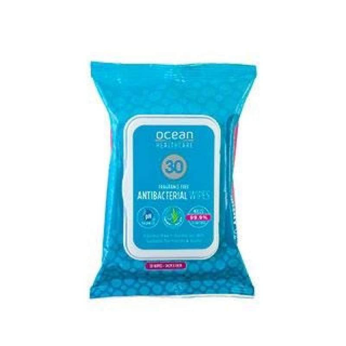 Picture of Ocean Healthcare Antibacterial Wipes Pack 30