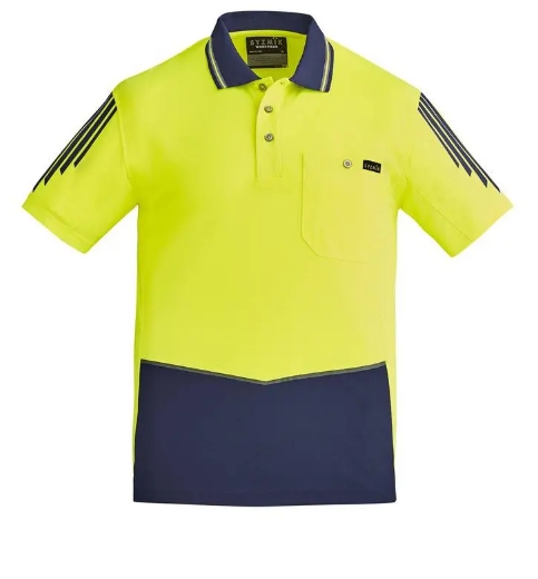 Picture of Syzmik, Mens Hi Vis Flux S/S Polo