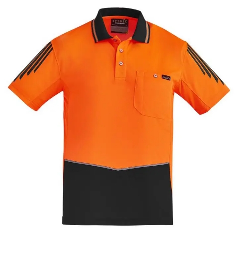 Picture of Syzmik, Mens Hi Vis Flux S/S Polo