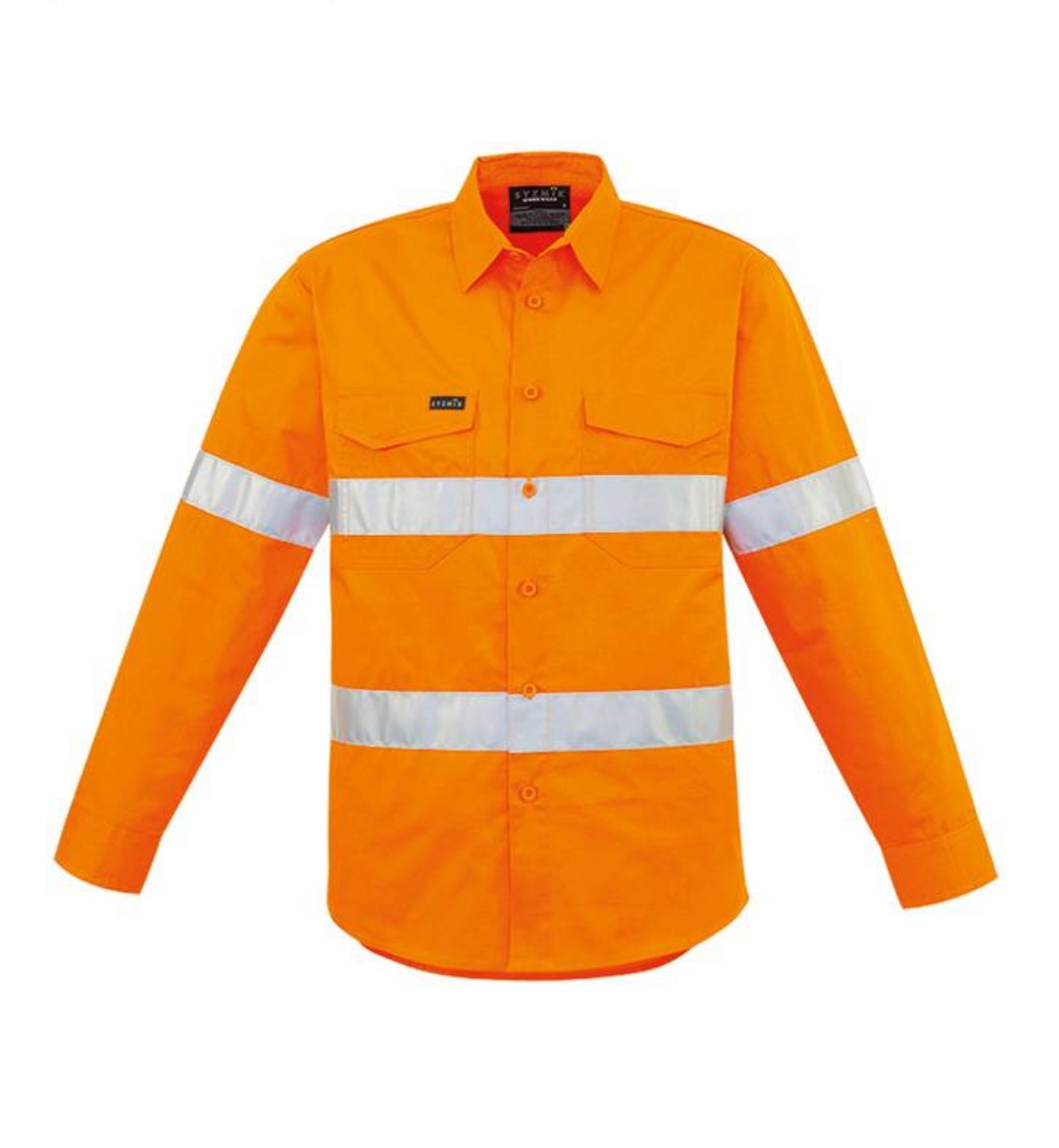 Picture of Syzmik, Mens Hi Vis Hoop Taped Shirt