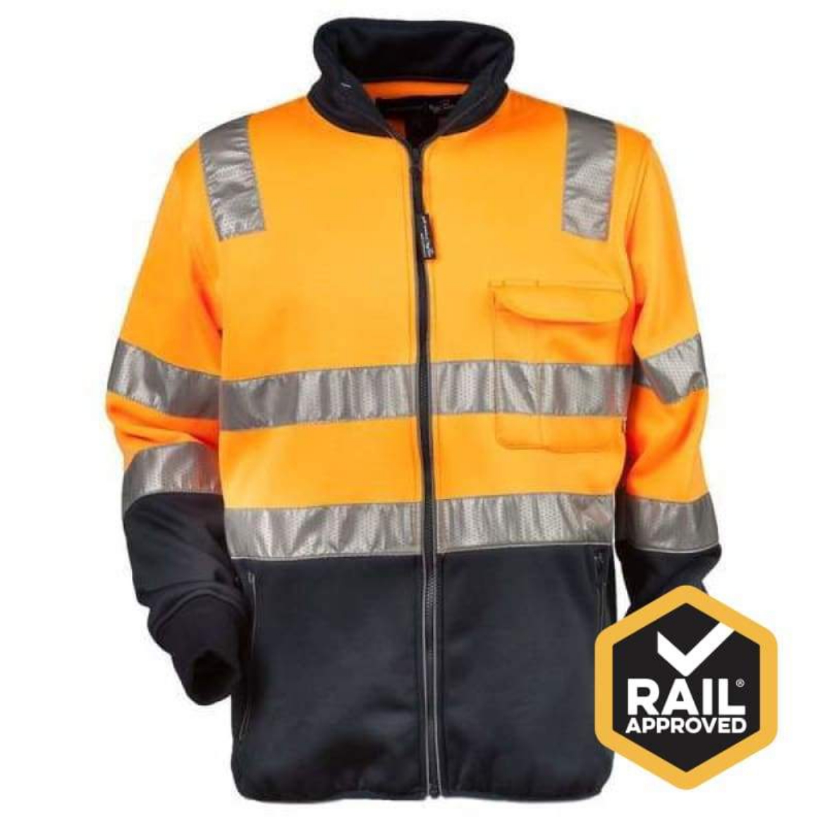 Picture of Peter Morrissey, Premium Poly-Fleece Jacket, 3M Tape, Rail Spec