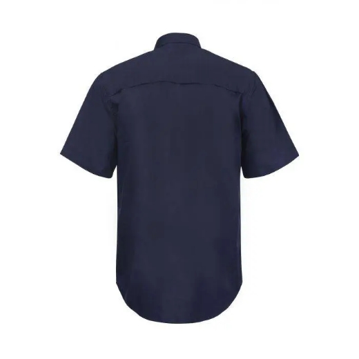 Picture of WorkCraft, Lightweight Short Sleeve Vented Cotton Drill Shirt