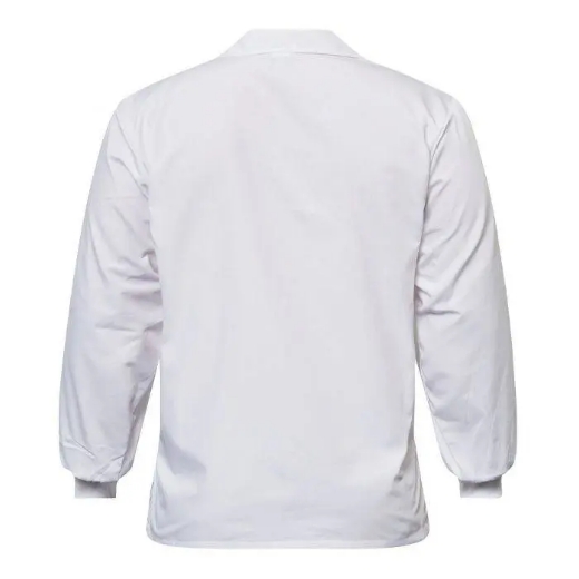 Picture of WorkCraft, Food Industry Jac Shirt W Modesty Neck Insert- Long Sleeve