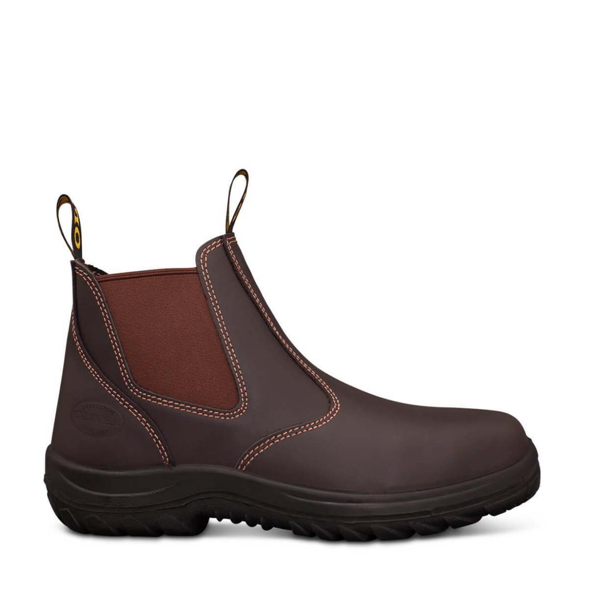 Picture of Oliver, Elastic Sided Safety Boot Leather