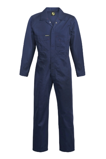 Picture of WorkCraft, Cotton Drill Coveralls