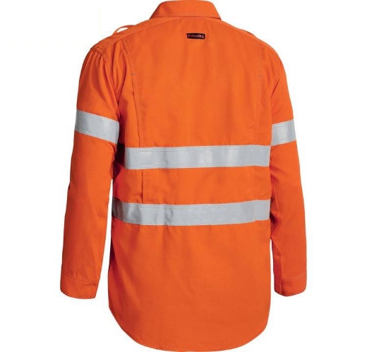 Picture of Bisley, Tencate Tecasafe® Plus 700 Hi Vis FR Vented Shirt