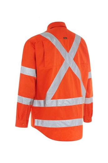 Picture of Bisley, X Taped Biomotion Hi Vis Cool Lightweight Shirt