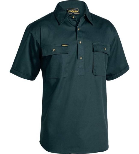 Picture of Bisley,Closed Front Cotton Drill Shirt