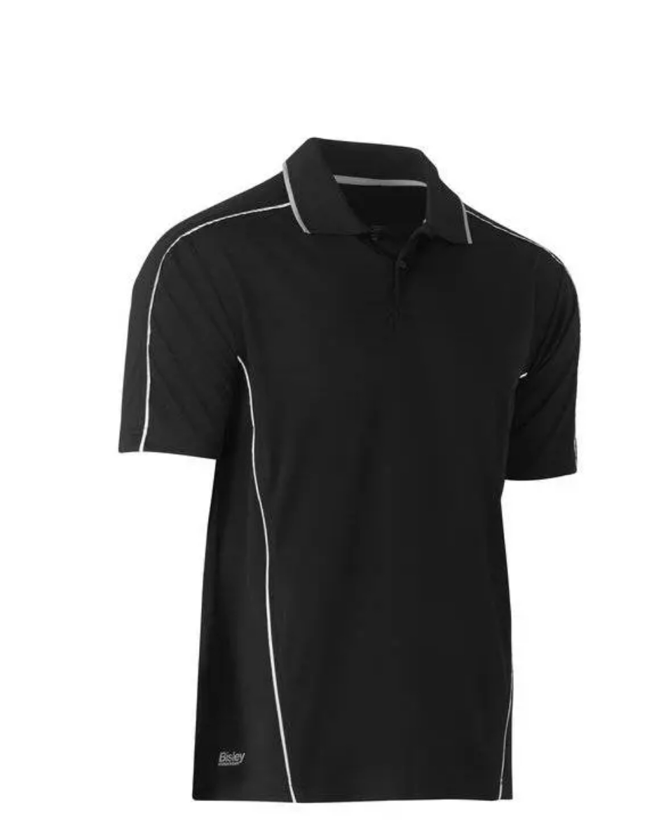 Picture of Bisley, Cool Mesh Polo with Reflective Piping