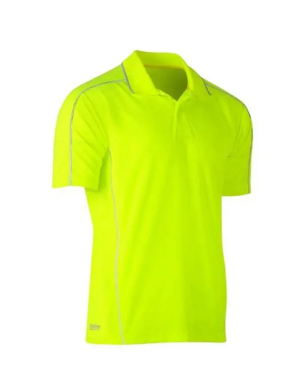 Picture of Bisley, Cool Mesh Polo with Reflective Piping