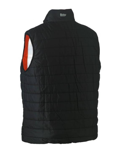 Picture of Bisley, Taped Hi Vis Reversible Puffer Vest