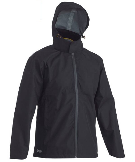 Picture of Bisley, Lightweight Mini Ripstop Rain Jacket With Concealed Hood