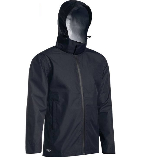 Picture of Bisley, Lightweight Mini Ripstop Rain Jacket With Concealed Hood