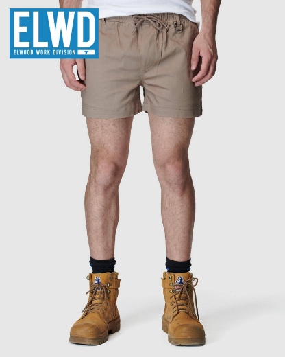 Picture of Elwood Workwear, Elastic Light Shorts