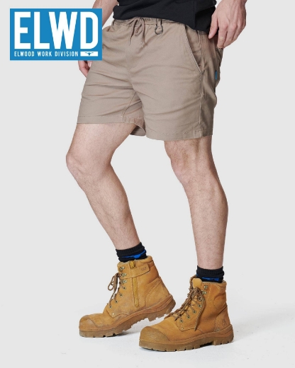 Picture of Elwood Workwear, Elastic Light Shorts