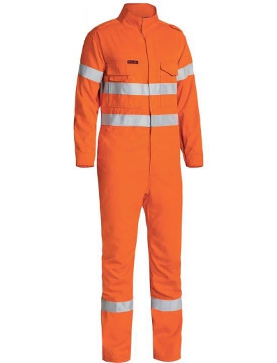 Picture of Bisley, Tencate Tecasafe® Plus 700 Hi Vis Engineered FR Coverall