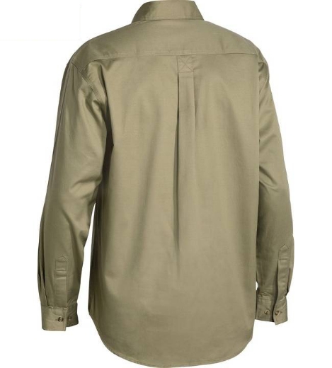 Picture of Bisley,Closed Front Cotton Drill Shirt