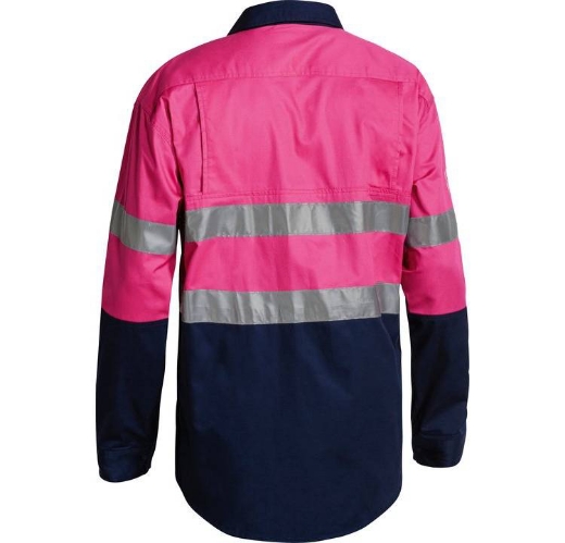 Picture of Bisley, Taped Hi Vis Cool Lightweight Shirt