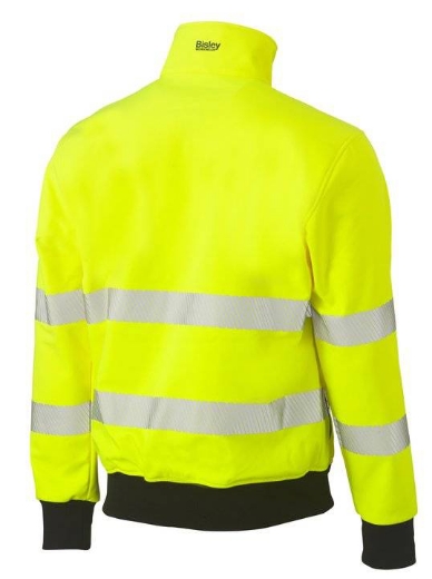 Picture of Bisley, Taped Hi Vis Soft Shell Bomber Jacket