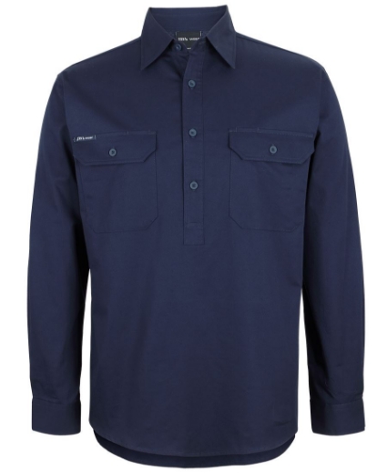 Picture of JB's Wear, Close Front L/S 150G Work Shirt