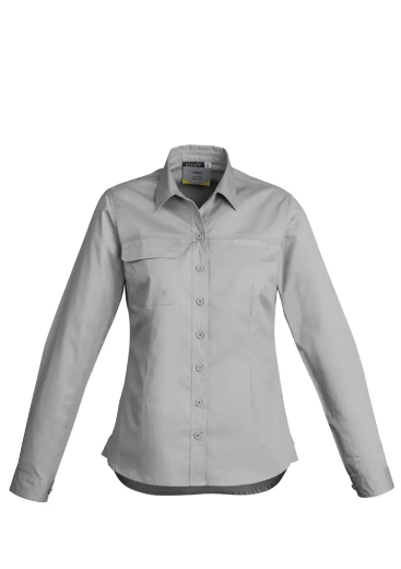 Picture of Syzmik, Womens Lightweight L/S Tradie Shirt