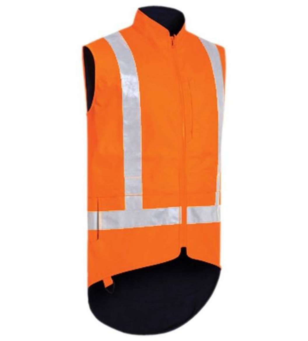 Picture of Bisley, Taped Ttmc Hi Vis Lined Vest