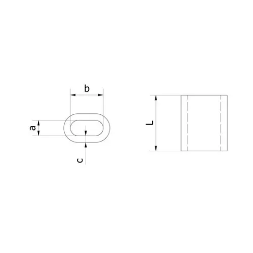 Picture of Beaver, Wire Rope Aluminium Ferrules