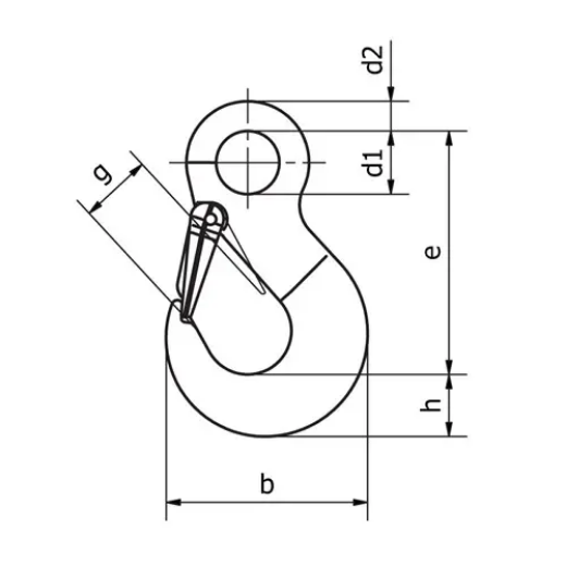 Picture of Beaver, G80 Eye Sling Hook