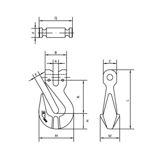 Picture of Beaver, BV100 G100 Clevis Grab Hook